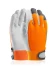 Kombinované rukavice ARDON®HOBBY REFLEX - s prodejní etiketou - hi-vis oranžová