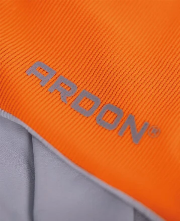 Kombinované rukavice ARDON®HOBBY REFLEX  - s predajnou etiketou hi-vis oranžová