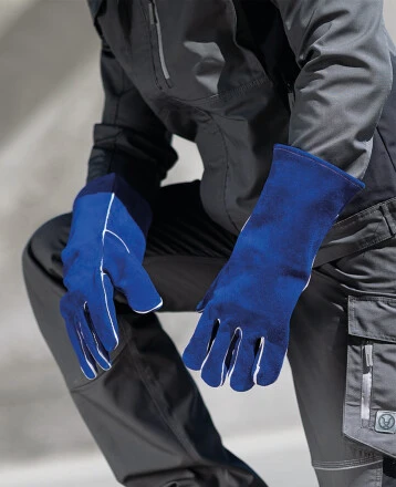Svářečské rukavice ARDON®4MIG BLUE - modrá