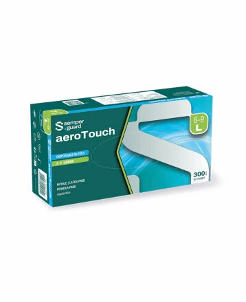 Jednorázové rukavice SEMPERGUARD aeroTouch - modrá