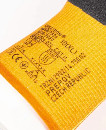 Máčené rukavice ARDON®CREATRON® s prodejní etiketou