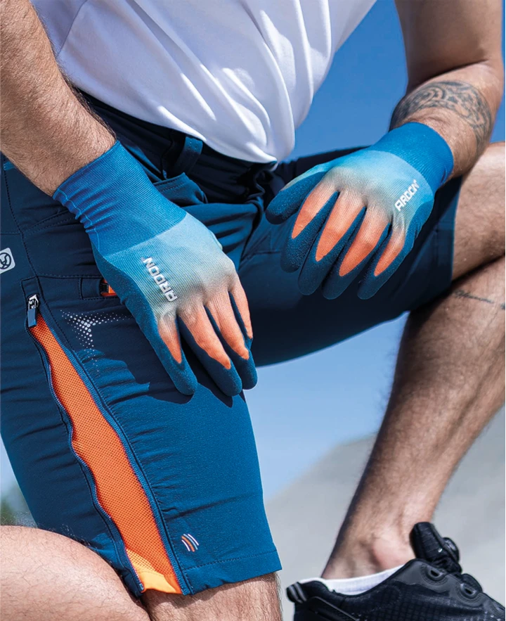 Rękawice powlekane ARDON®CREATRON® - z blistrem niebieski