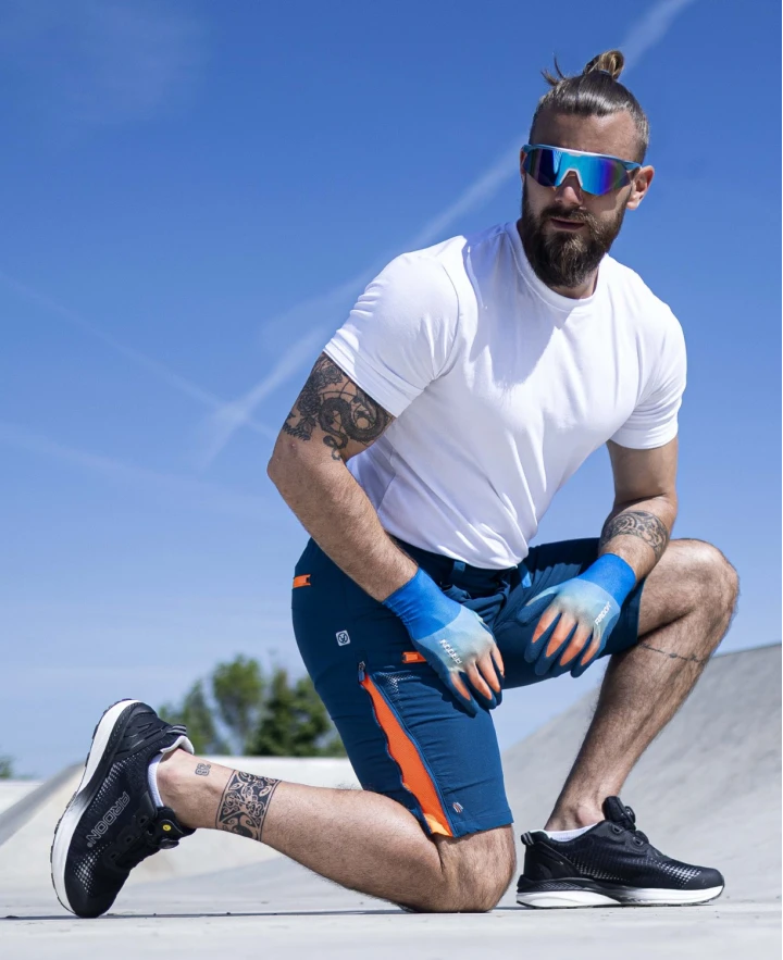 Máčané rukavice ARDON®CREATRON® - s predajnou etiketou modrá