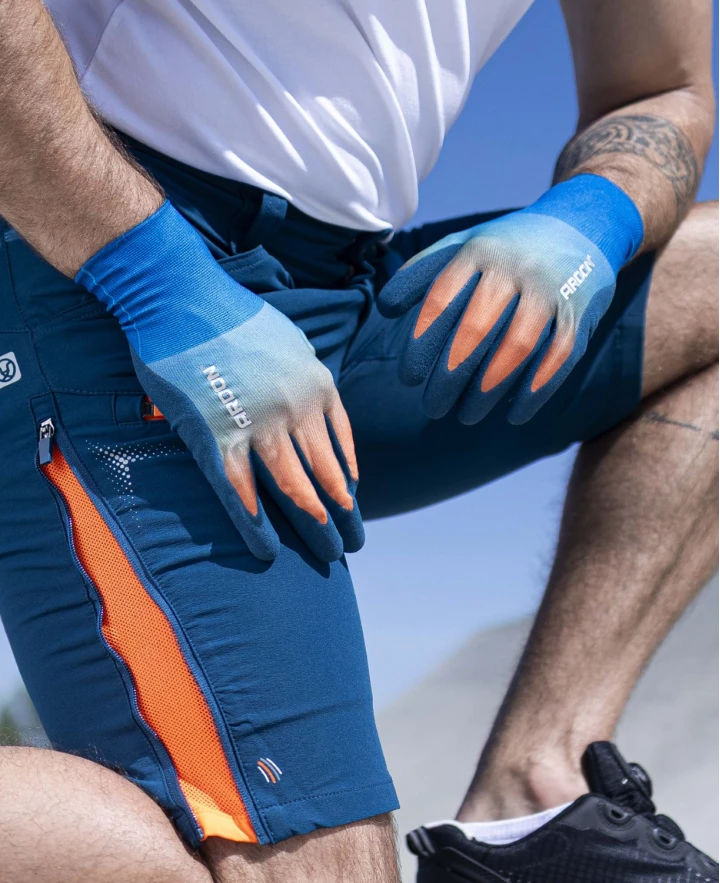 Máčané rukavice ARDON®CREATRON® - s predajnou etiketou modrá