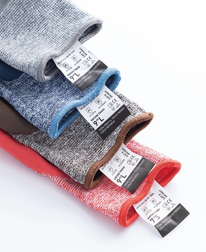 Máčané rukavice ARDON®NATURE TOUCH - s predajnou etiketou, hnedé