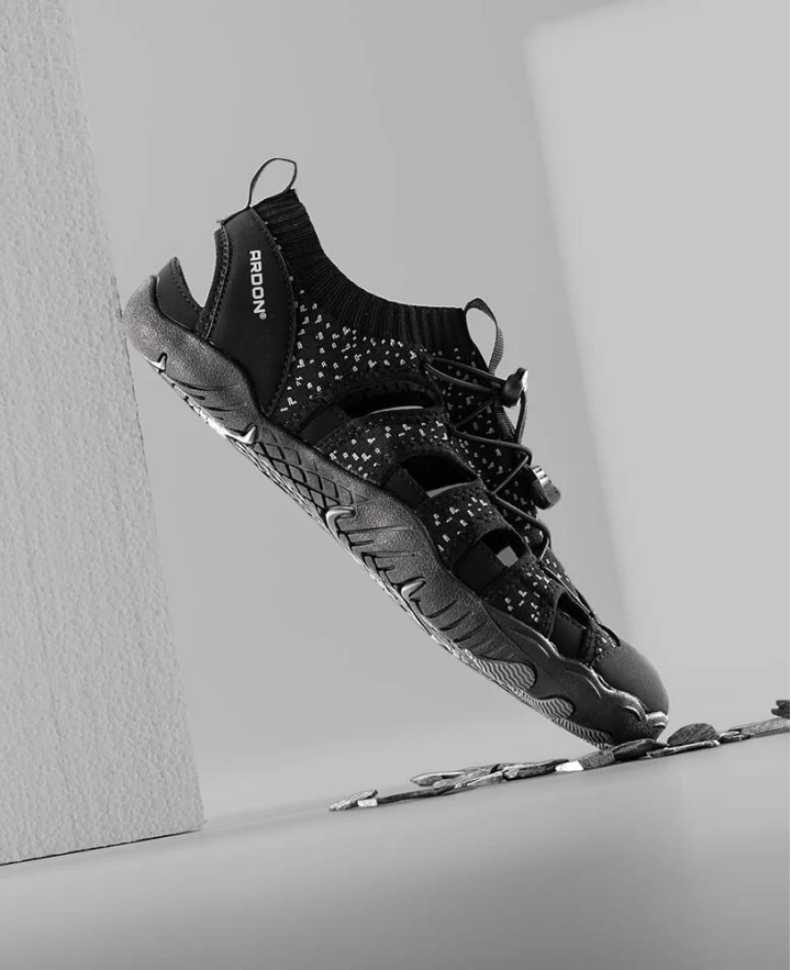 Sandał ARDON®DROPISAN czarny