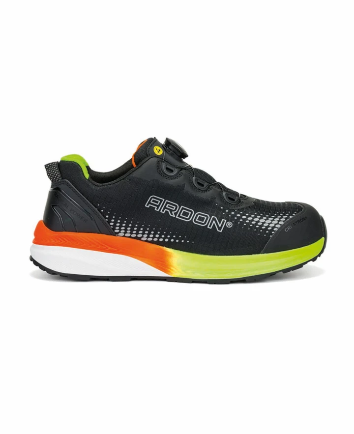 Bezpečnostní polobotka ARDON®CREATRON LOW S3S ESD - neon
