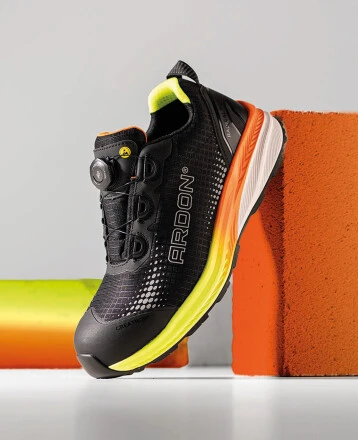 Bezpečnostní polobotka ARDON®CREATRON LOW S3S ESD - neon