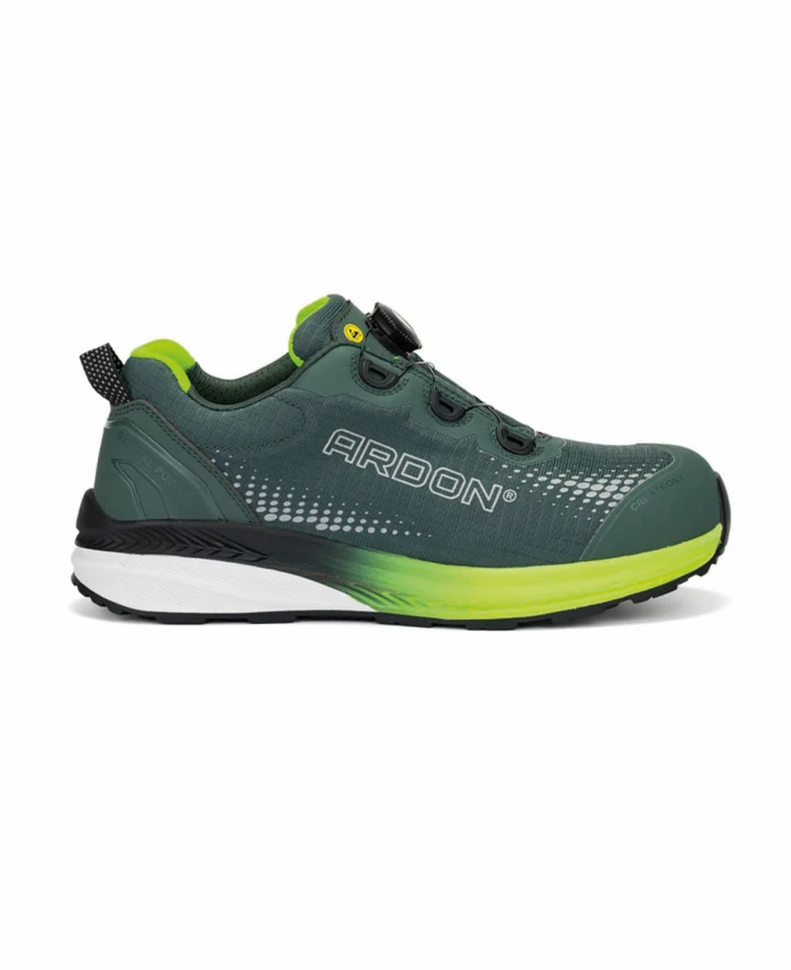 Bezpečnostní polobotka ARDON®CREATRON LOW S3S ESD - zelená