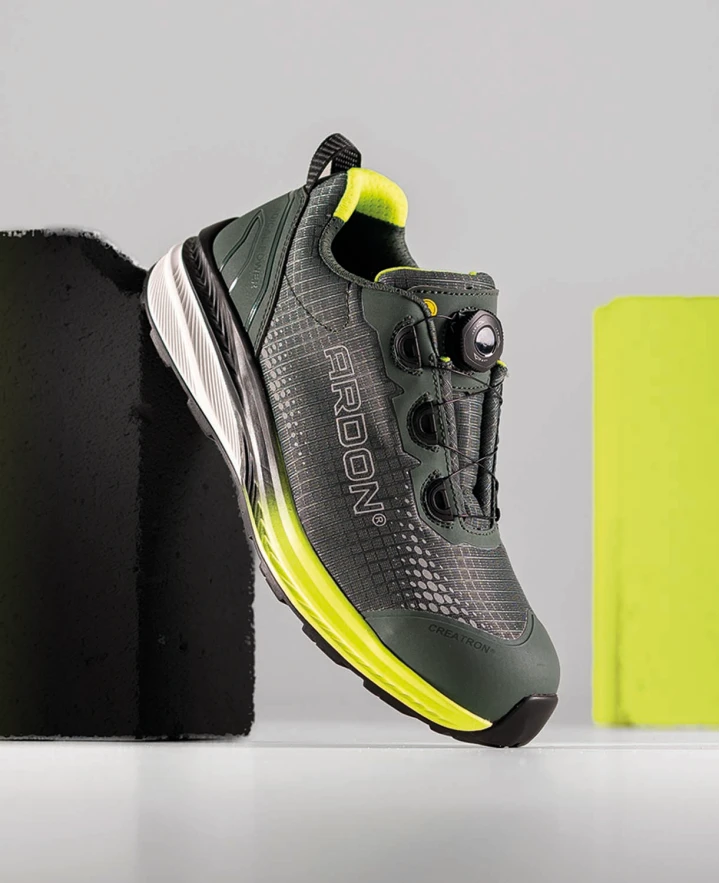 Bezpečnostní polobotka ARDON®CREATRON LOW S3S ESD - zelená