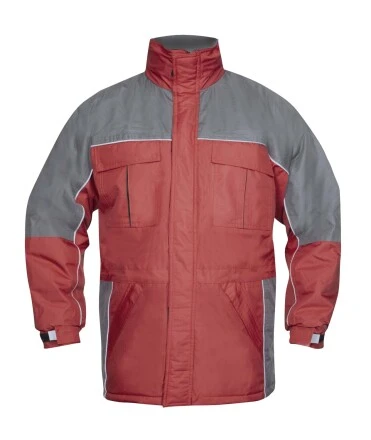 Zimní bunda ARDON®RIVER šedo-červená