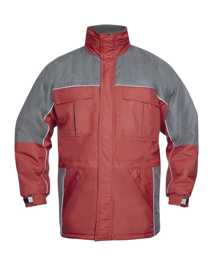 Zimní bunda ARDON®RIVER šedo-červená