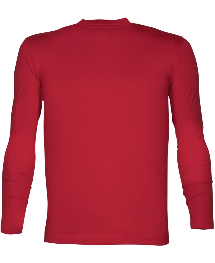 Tričko ARDON®CUBA s dlouhým rukávem červená