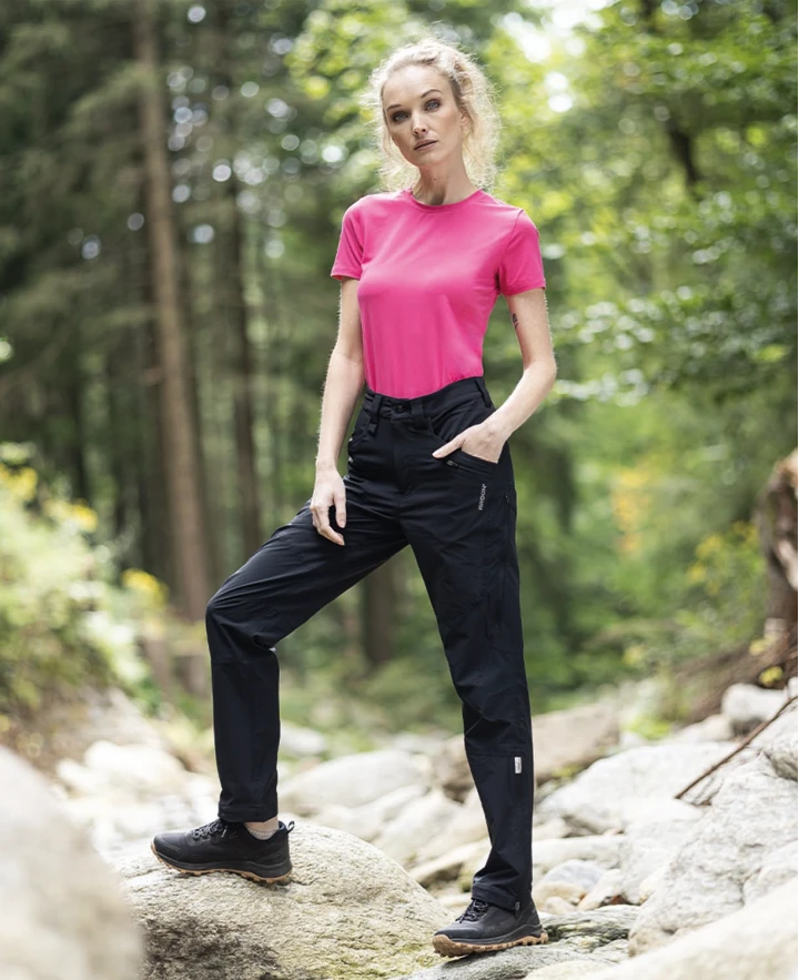 Dámske trekingové nohavice ARDON®ULTRITE®GO! antracitové