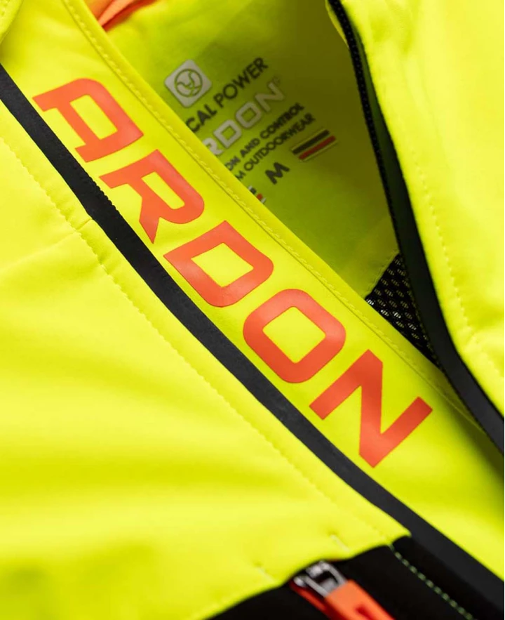 Zimowa kurtka softshellowa ARDON®CITYCONIC®Hi-vis żółta