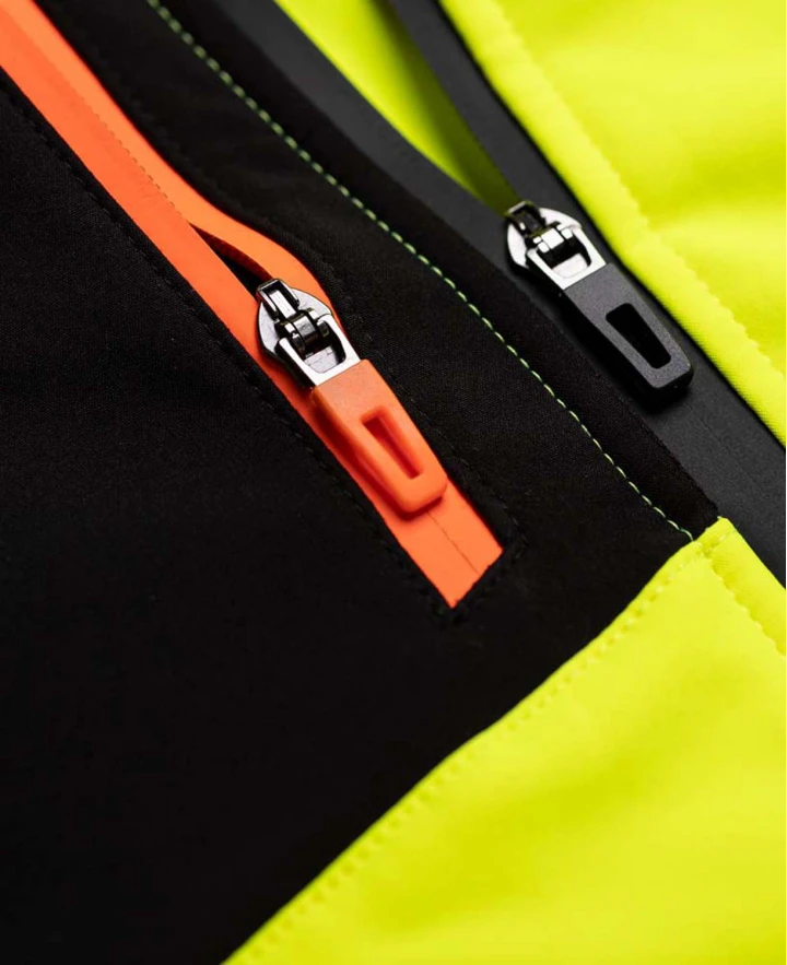 Zimowa kurtka softshellowa ARDON®CITYCONIC®Hi-vis żółta