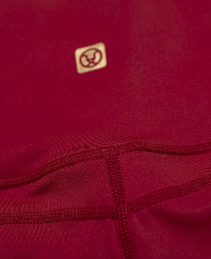 Damskie szorty kolarskie ARDON®ALBADEW karminowy