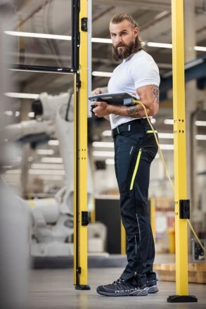 Spodnie do pasa ARDON®ULTRITE® czarne