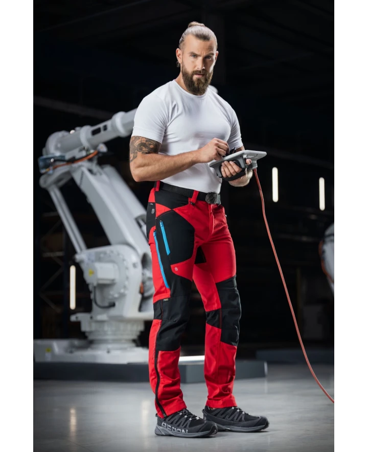 Spodnie do pasa ARDON®ULTRITE® czerwone