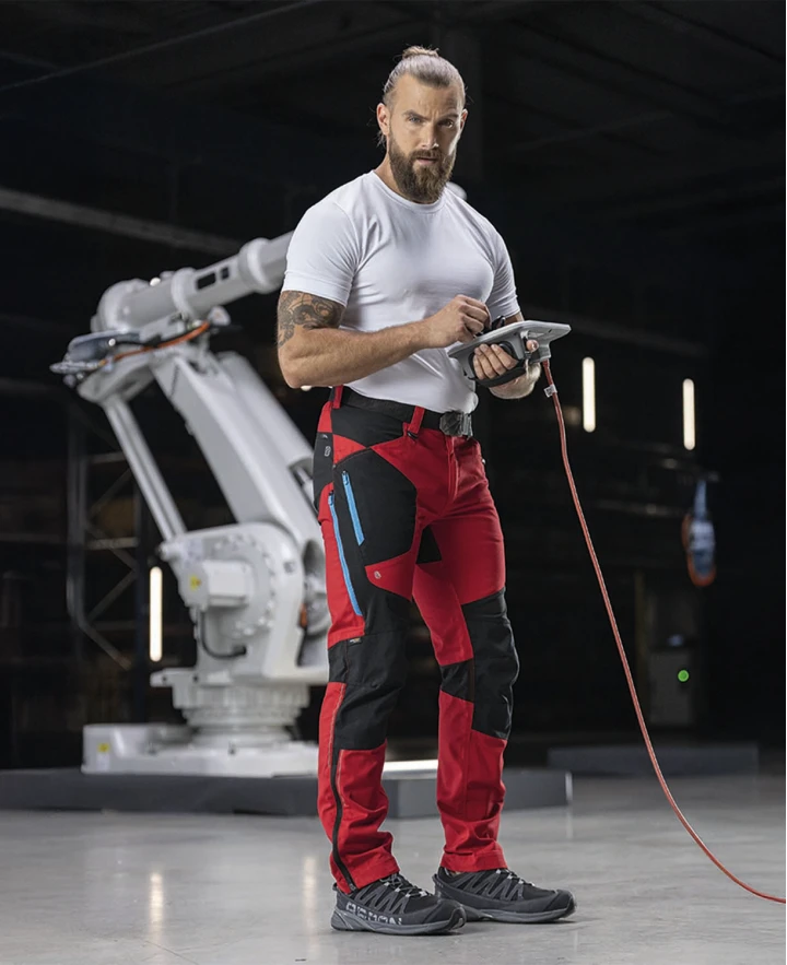 Nohavice do pása ARDON®ULTRITE® červené