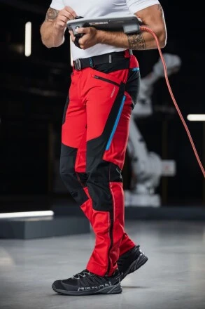 Spodnie do pasa ARDON®ULTRITE® czerwone