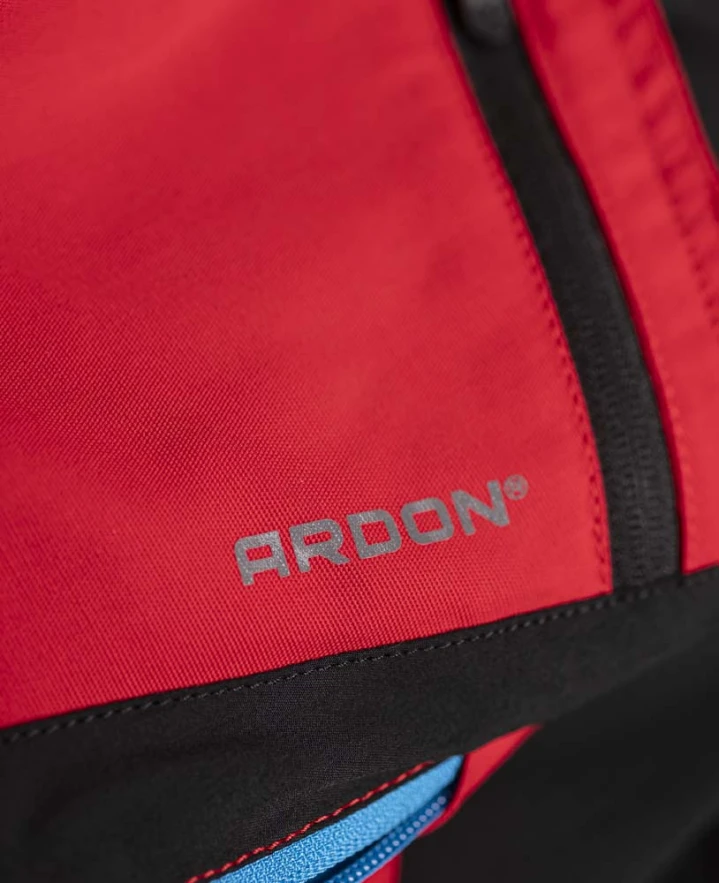 Spodnie do pasa ARDON®ULTRITE® czerwone