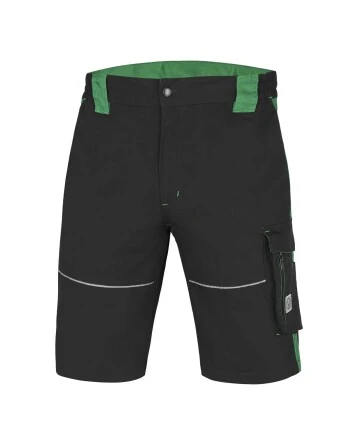 Šortky ARDON®NEON sivo-zelená