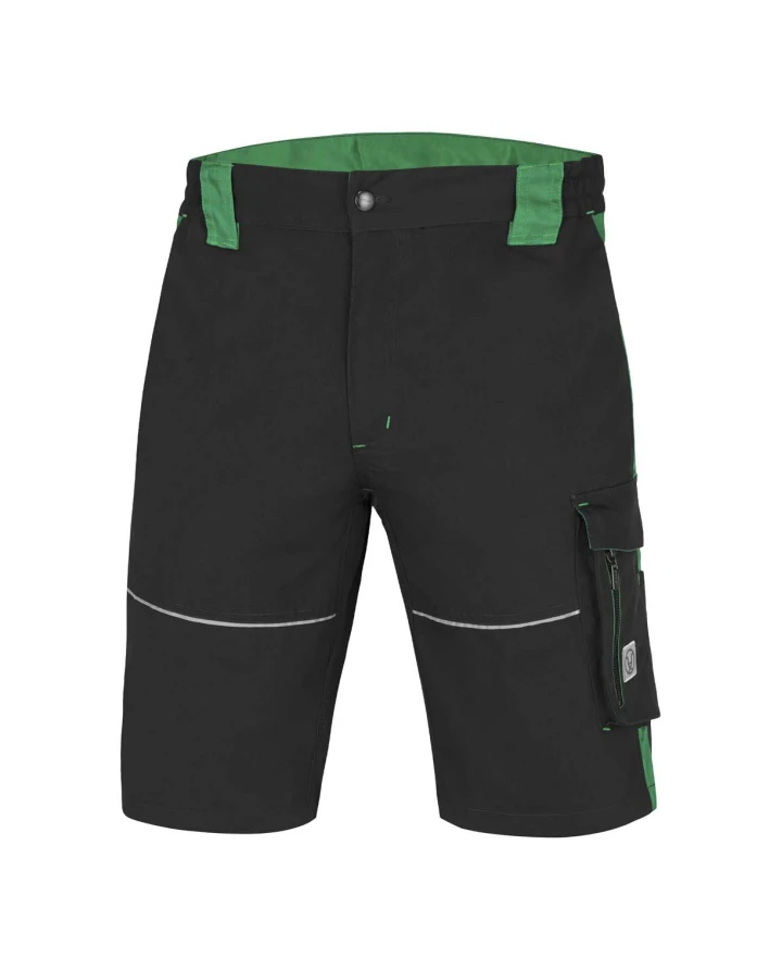 Šortky ARDON®NEON sivo-zelená