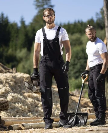 Kalhoty s laclem ARDON®4Xstretch® černá