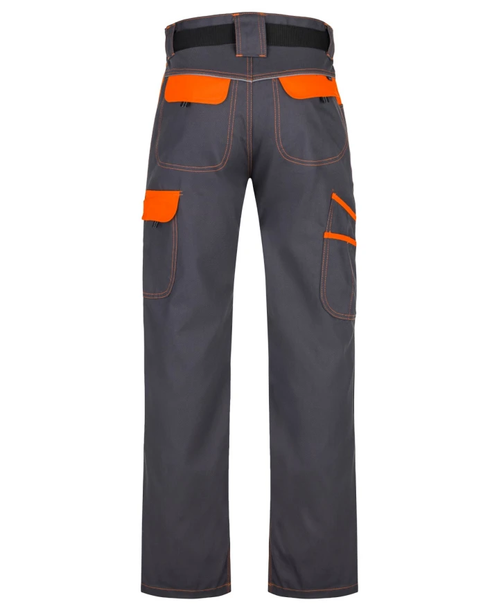 Kalhoty ARDON®COOL TREND šedo-oranžové prodloužené
