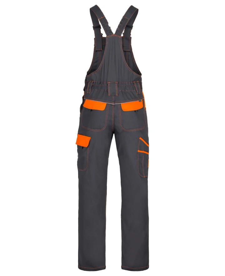Kalhoty s laclem ARDON®COOL TREND prodloužené šedo-oranžová