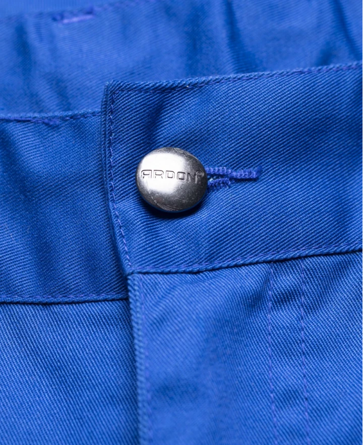 Spodnie do pasa ARDON®4TECH 02 niebiesko-czarne, przedłużone