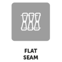 Flat seams