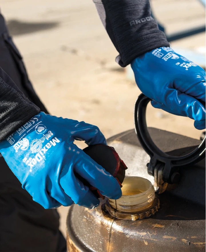 ATG® máčené rukavice MaxiDex® 19-007