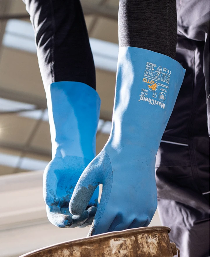 ATG® chemické rukavice MaxiChem® 76-730 - TRItech™