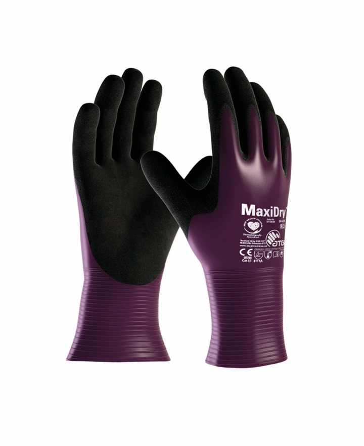ATG® máčené rukavice MaxiDry® 56-426