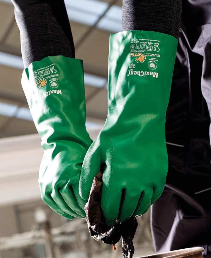 ATG® chemické rukavice MaxiChem® 76-830 - TRItech™