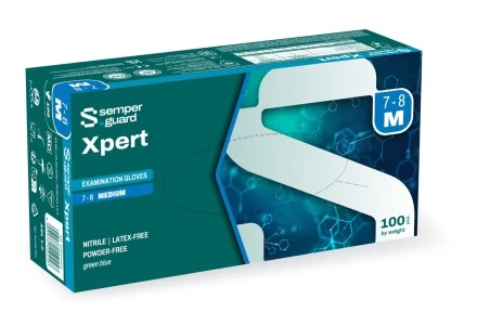 Jednorázové rukavice SEMPERGUARD® XPERT  - nepudrované