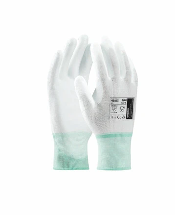 Máčené rukavice ARDON®PURE TOUCH WHITE - bílá