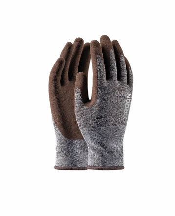 Máčené rukavice ARDON®NATURE TOUCH - s prodejní etiketou - melange hnědá