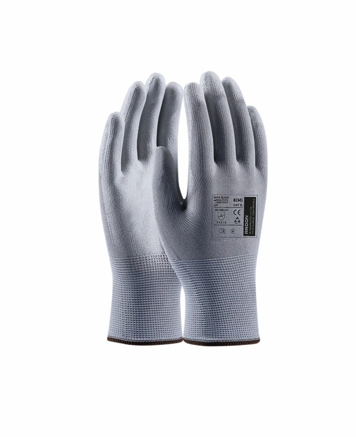 Máčené rukavice ARDON®BUCK GREY - šedá