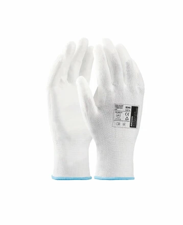 Máčené rukavice ARDON®BUCK - maloobchodní balení 12 párů - bílá