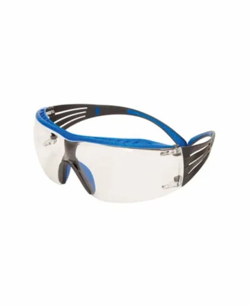 SF401XSGAF-BLU-EU,  SecureFit™ 400X Okuliare, modrá/sivá, Scotchgard™ (K&N), čirý priezor