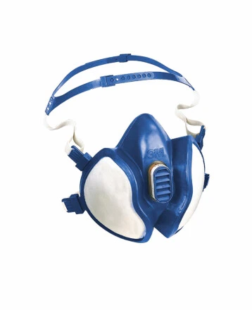 Bezúdržbová polomaska 3M™ série s integrovanými filtry FFA2P3RD organika a částice 4255+