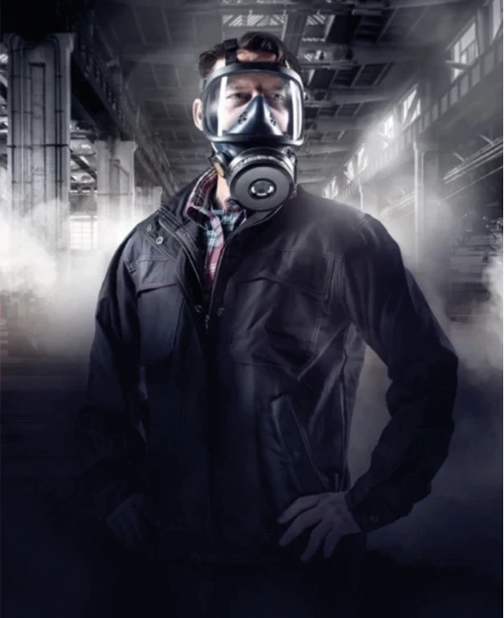 Celotvárová maska Sundström SR 200 - polykarbonátový priezor