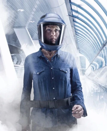 SUNDSTRÖM® SR 570 Ochranný štít s přívodem vzduchu - H06-6512