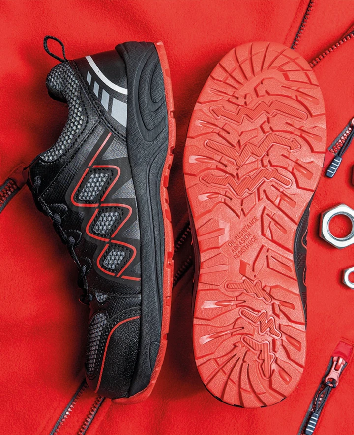 Bezpečnostní polobotka ARDON®VISPER RED S1 - červená - doprodej