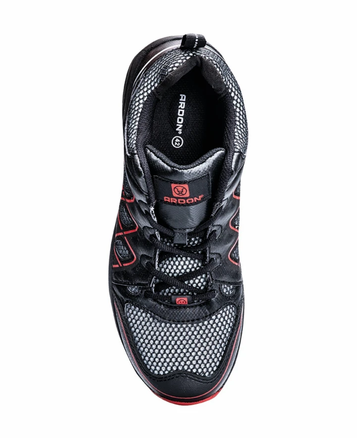 Bezpečnostní polobotka ARDON®VISPER RED S1 - červená - doprodej