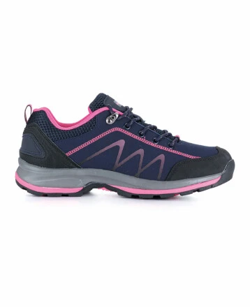 Dámská outdoorová polobotka ARDON®BLOOM - navy/růžová