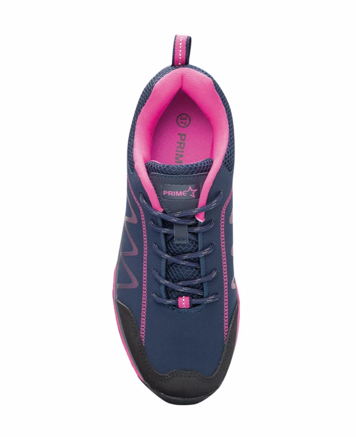 Dámská outdoorová polobotka ARDON®BLOOM - navy/růžová